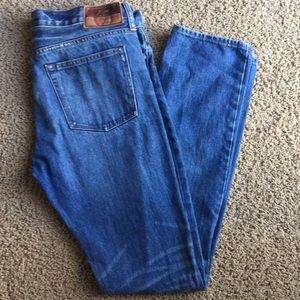 Men’s JCrew Jeans, Style 484 with rips